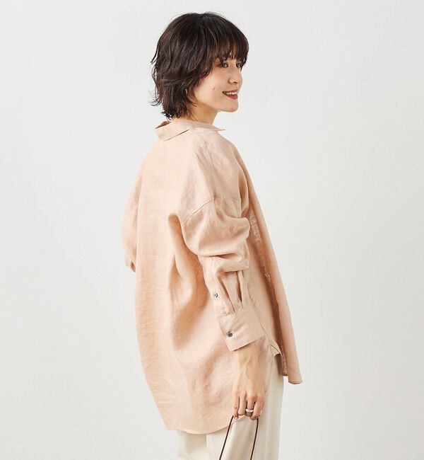 NOLLEY'S「MY STANDARD マルチWAYリネンシャツ」|シャツ・ブラウス|