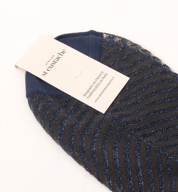 NOLLEY'S「【ATELIER st eustache/アトリエセントオスタシュ】SAPINシアーソックス」|ソックス|