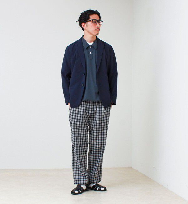 GLOSTER「【COOLMAX/セットアップ着用可能】ポリトロテーラードジャケット」|テーラードジャケット|