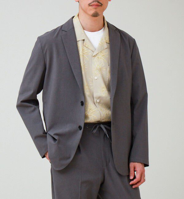 GLOSTER「【COOLMAX/セットアップ着用可能】ポリトロテーラードジャケット」|テーラードジャケット|