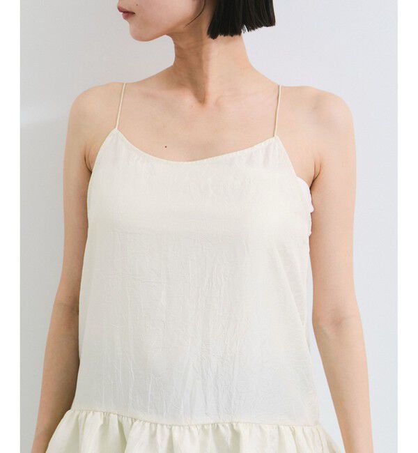 VIS「【WEB限定】【前後2WAY】フリルキャミチュニック」|チュニック|