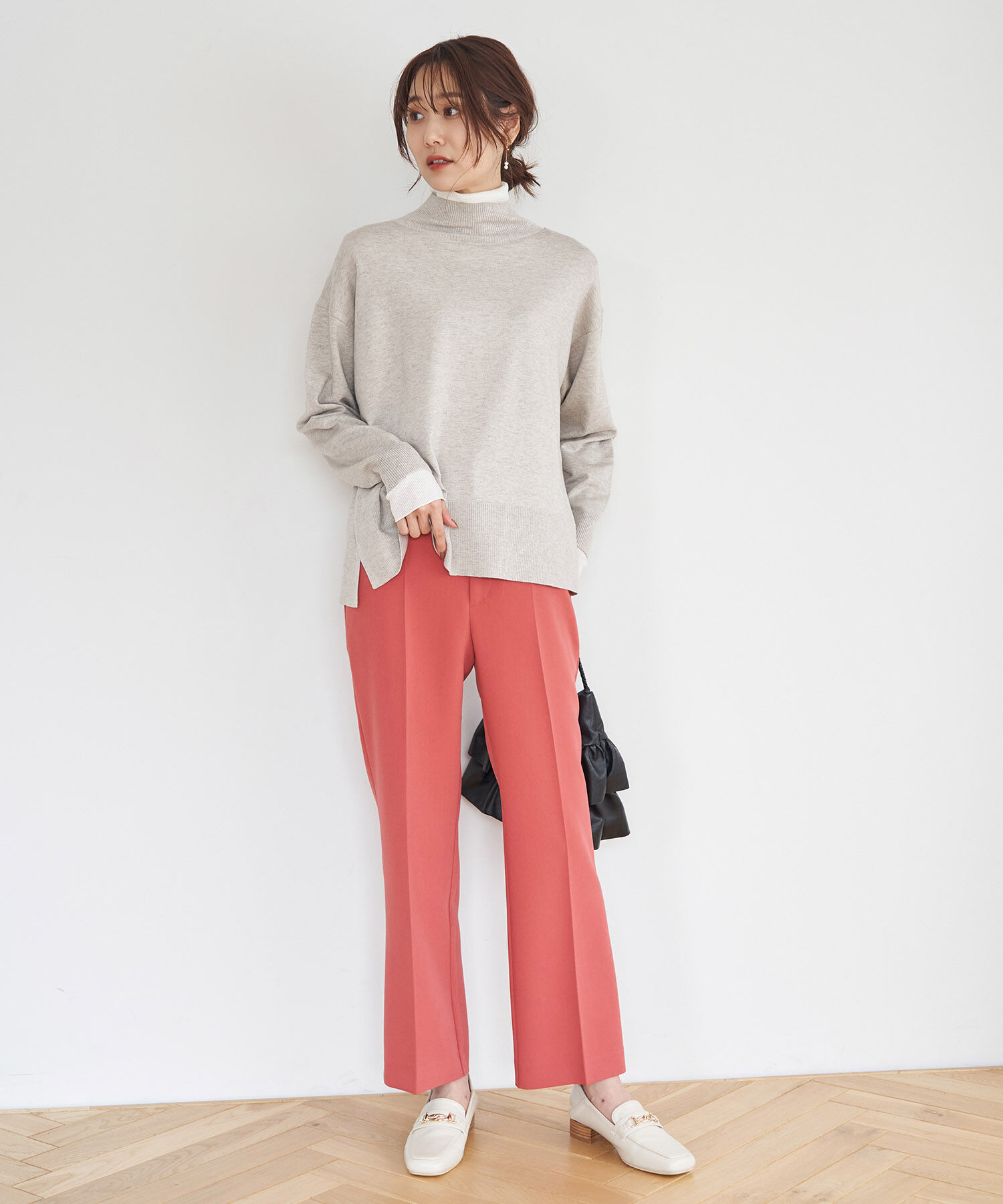 Rope&rsquo;Picnic「スティックカラーパンツ」|スラックス|