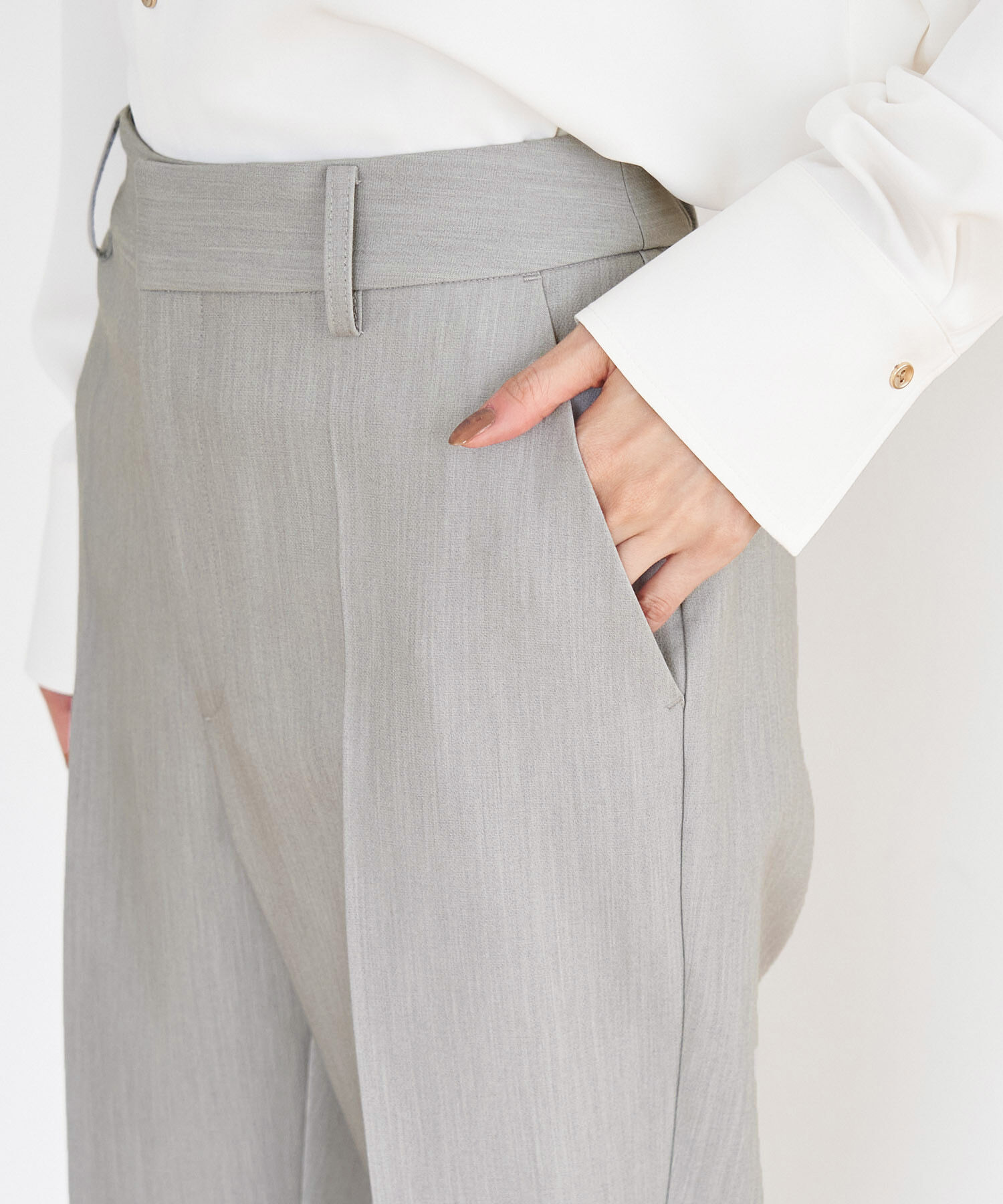 Rope&rsquo;Picnic「スティックカラーパンツ」|スラックス|