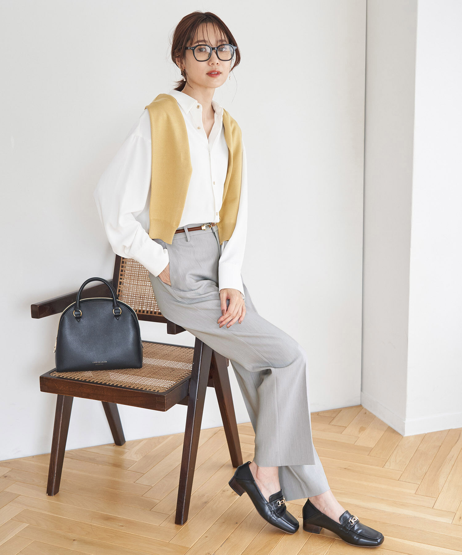 Rope&rsquo;Picnic「スティックカラーパンツ」|スラックス|