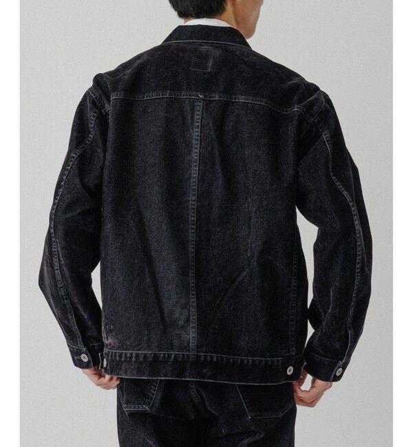 ADAM ET ROPE'「【ISKO】フロッキー デニムジャケット / ADAM ET ROPE' JEANS -PERS-」|デニムジャケット|