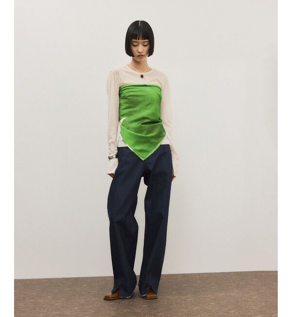 ADAM ET ROPE'「ルーズフィットアジャストデニム」|デニム|