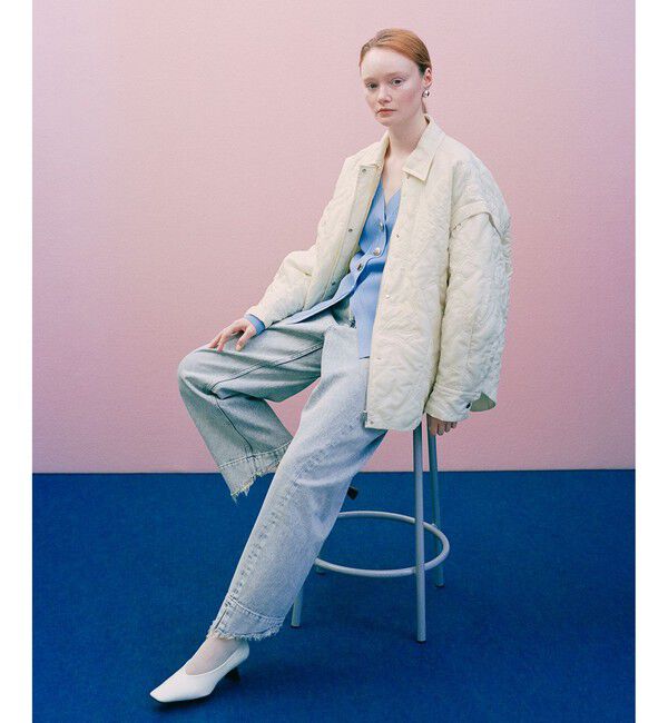 ADAM ET ROPE'「ルーズフィットアジャストデニム」|デニム|