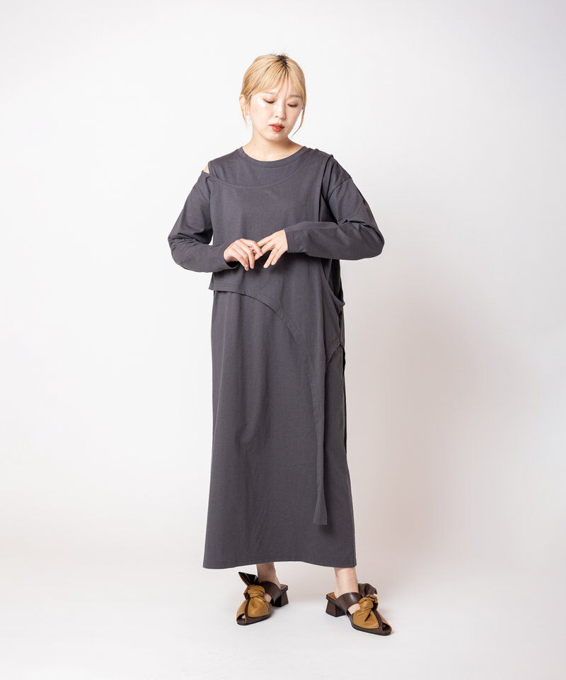  「アシンメトリーワンピース」|ワンピース|