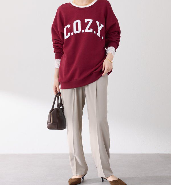  「COZYロゴスウェット」|Tシャツ・カットソー|