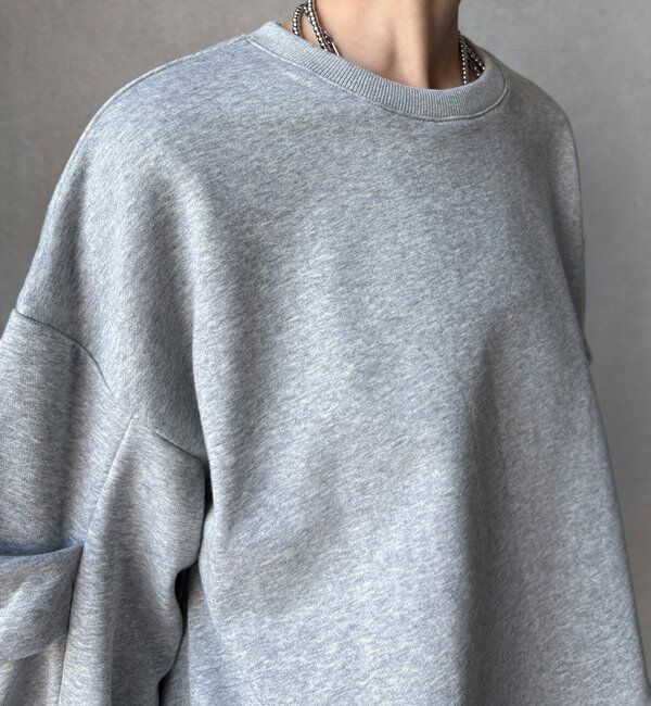  「【WEB限定】裏毛袖タックプルオーバー」|Tシャツ・カットソー|