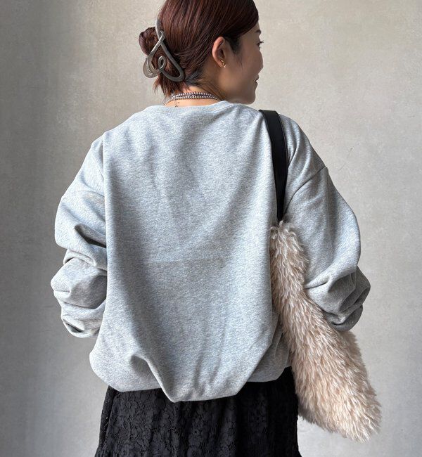  「【WEB限定】裏毛袖タックプルオーバー」|Tシャツ・カットソー|