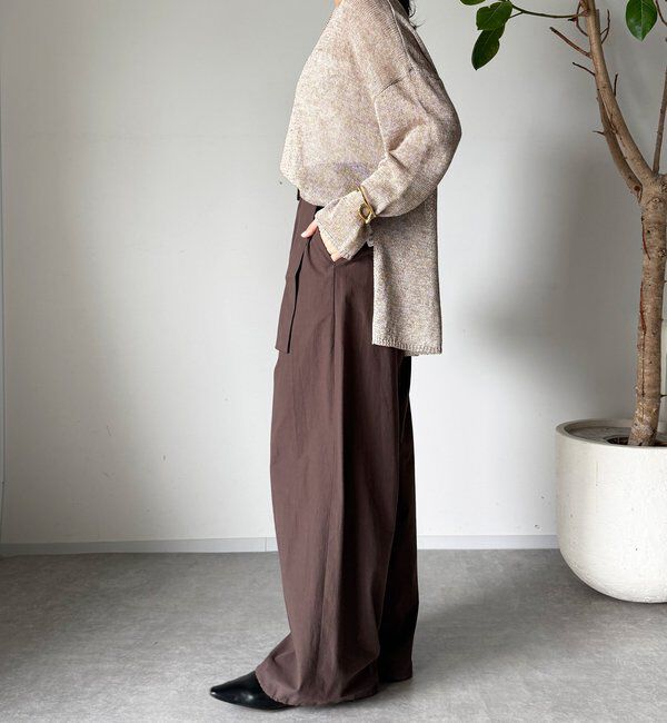  「メランジルーズニット」|ニット・セーター|