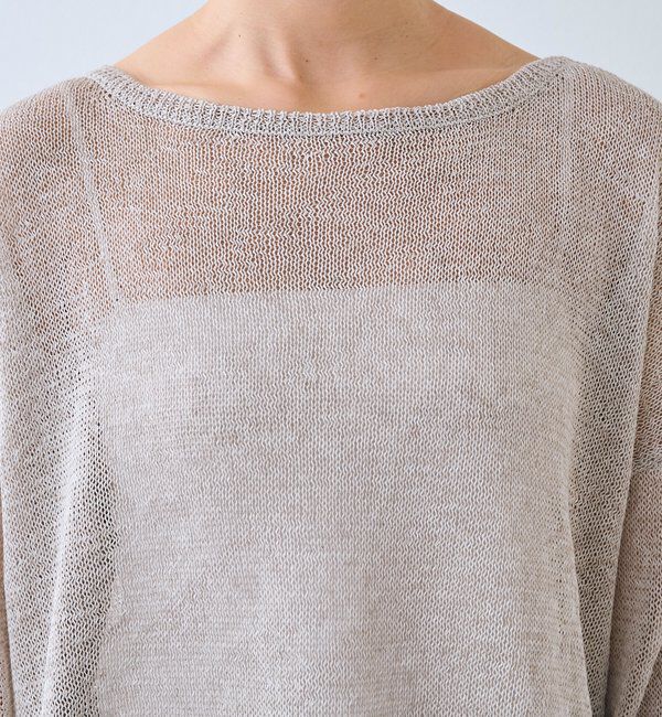  「メランジルーズニット」|ニット・セーター|