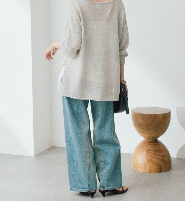  「メランジルーズニット」|ニット・セーター|