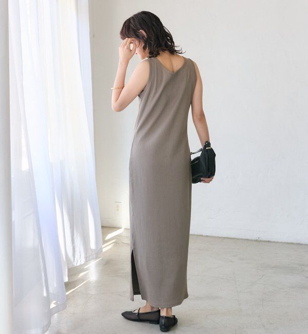  「【シリーズ累計販売数一万枚突破！】2WAYリブタンクワンピース」|ワンピース|