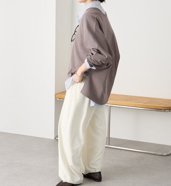  「【抜け感】ドルマンオーバースウェット」|Tシャツ・カットソー|
