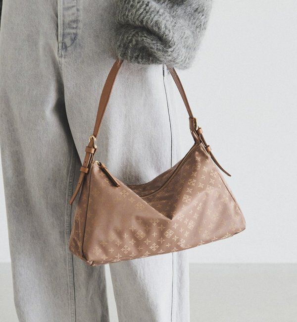  「ナイロン2WAYショルダーバッグ」|ショルダー・メッセンジャー|モカ