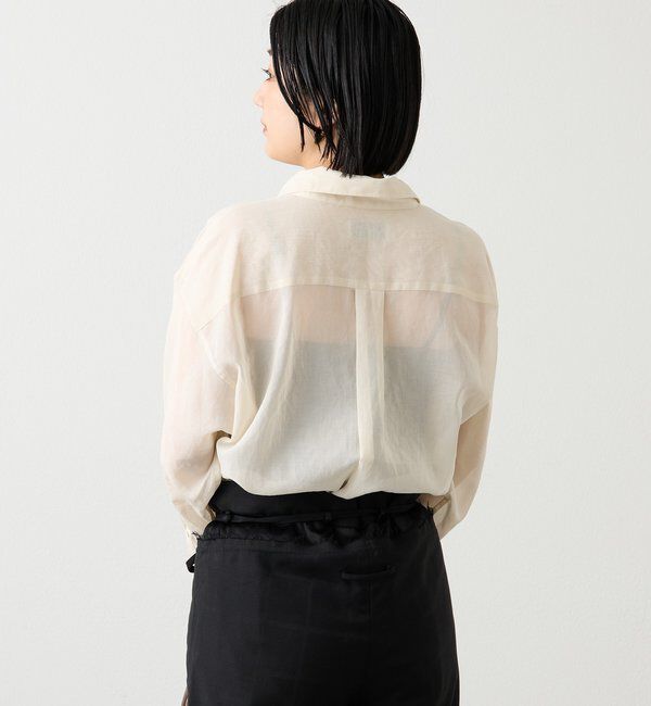  「シアーオーバーシャツ」|シャツ・ブラウス|