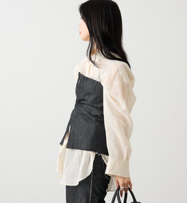  「シアーオーバーシャツ」|シャツ・ブラウス|