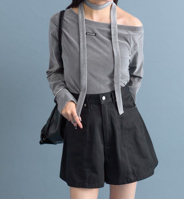  「ワンショルプルオーバー」|Tシャツ・カットソー|