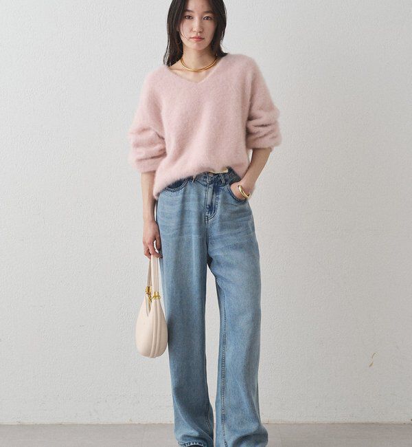  「FURカシミヤVニット」|ニット・セーター|