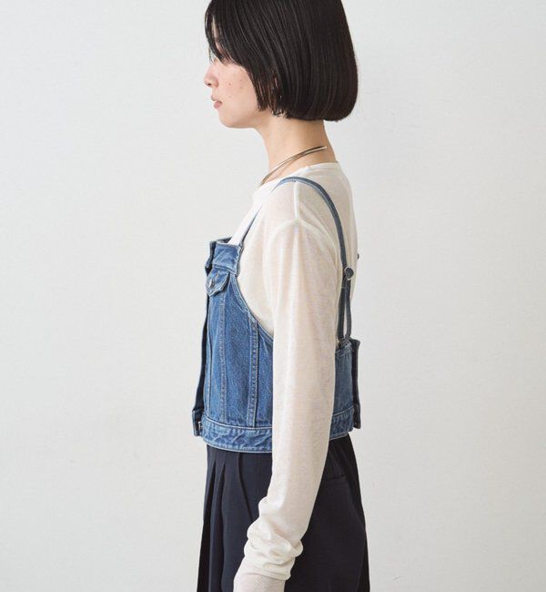  「デニムビスチェ」|シャツ・ブラウス|