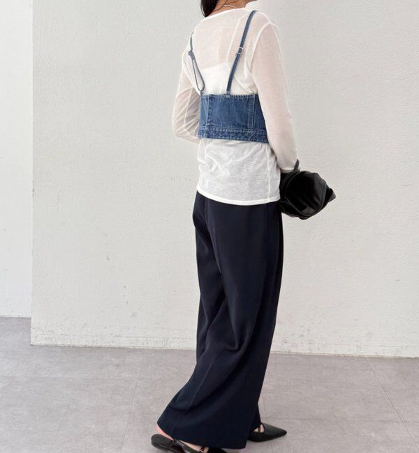  「デニムビスチェ」|シャツ・ブラウス|