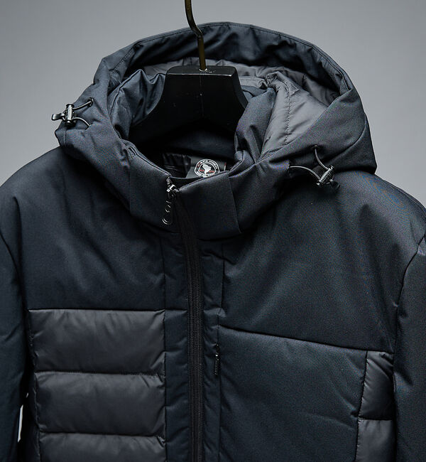 ABAHOUSE「【CAPE HORN】TONGARIKI フーデット コンビダウンジャケット」|ダウン|