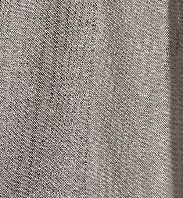 ABAHOUSE「【定番/シアー素材】ストレッチ カノコ ワンボタン カーディガン」|カーディガン|