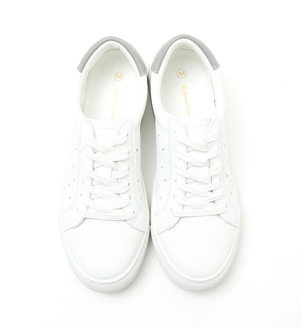 AU BANNISTER「【販売店舗限定】スターパンチングスニーカー」|スニーカー|