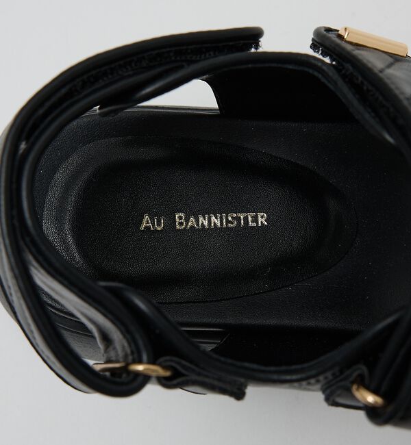 AU BANNISTER「【軽量】Wベルトスポーツサンダル」|サンダル|