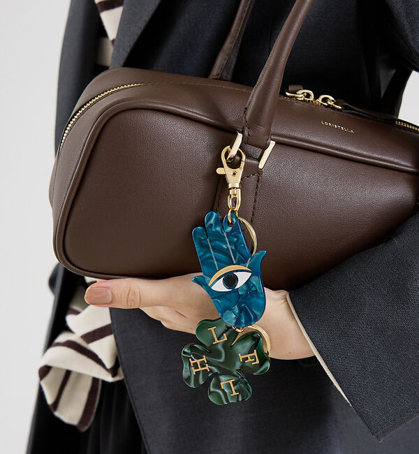 The Store by C' 「【MALUS】アムレットキーチェーン／Blue Khamsa」|チャーム・キーホルダー|