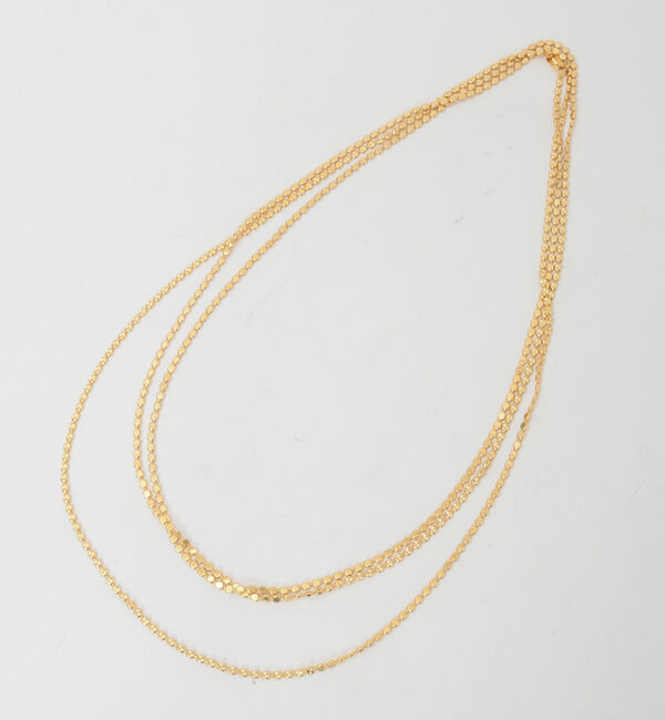Liesse「【EO/イオ】Ball chain long necklace 200cm (EO24AW-36)」|ネックレス|ゴールド