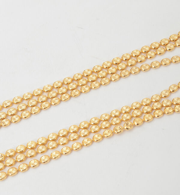 Liesse「【EO/イオ】Ball chain long necklace 200cm (EO24AW-36)」|ネックレス|