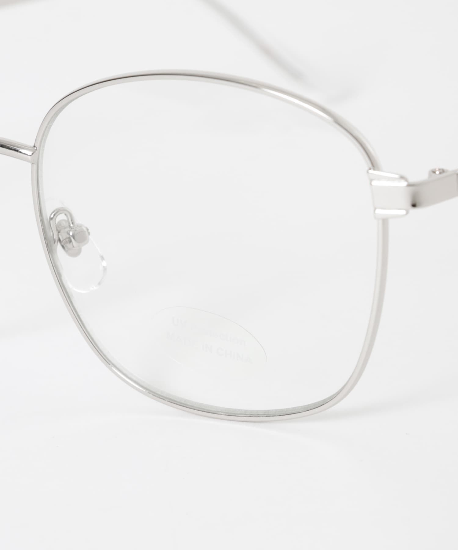 SMELLY「ビッグシェイプダテメガネ」|メガネ|