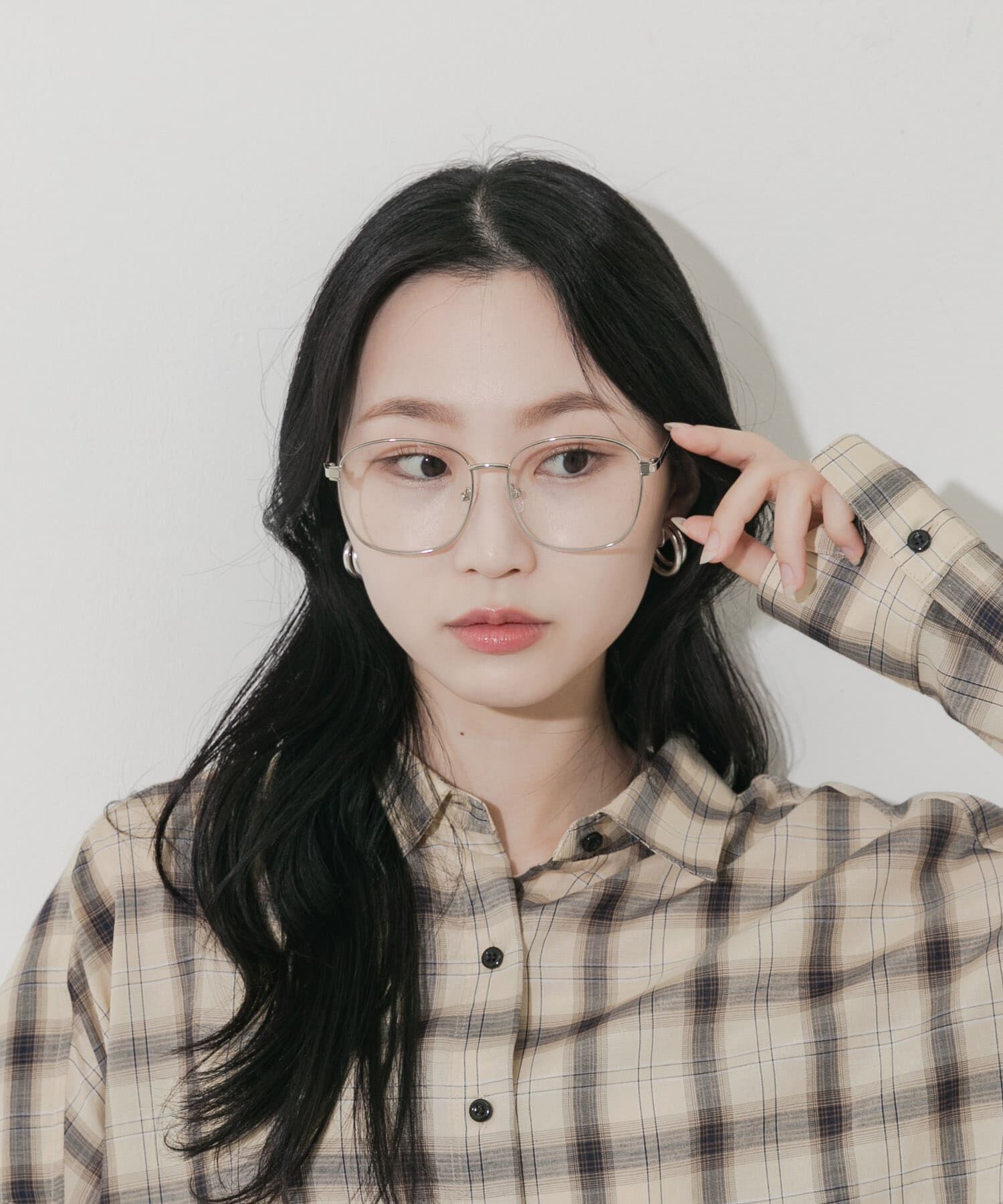 SMELLY「ビッグシェイプダテメガネ」|メガネ|