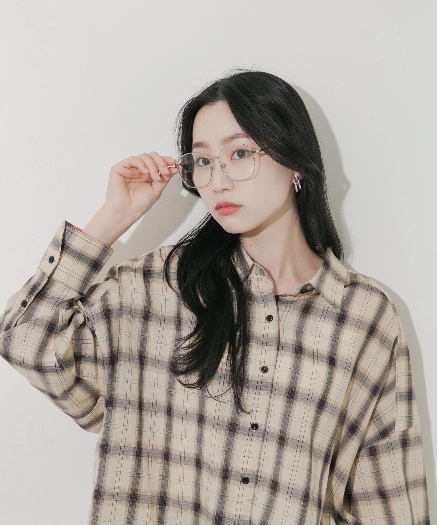 SMELLY「ビッグシェイプダテメガネ」|メガネ|