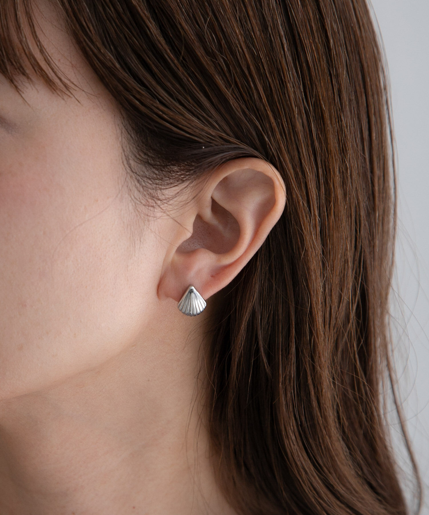 Sonny Label 「ステンレスシェルモチーフピアス」|ピアス|シルバー