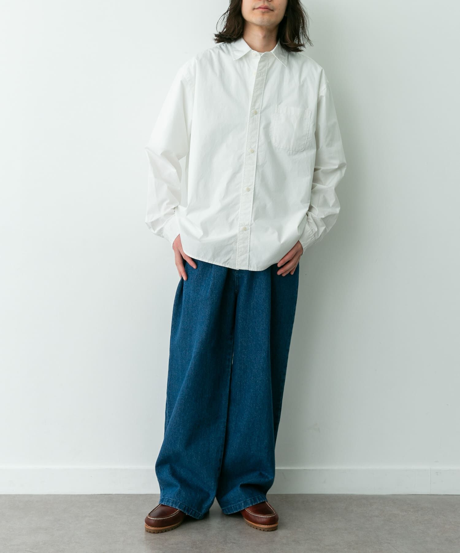 Sonny Label 「高密度タイプライターレギュラーシャツ」|シャツ・ブラウス|