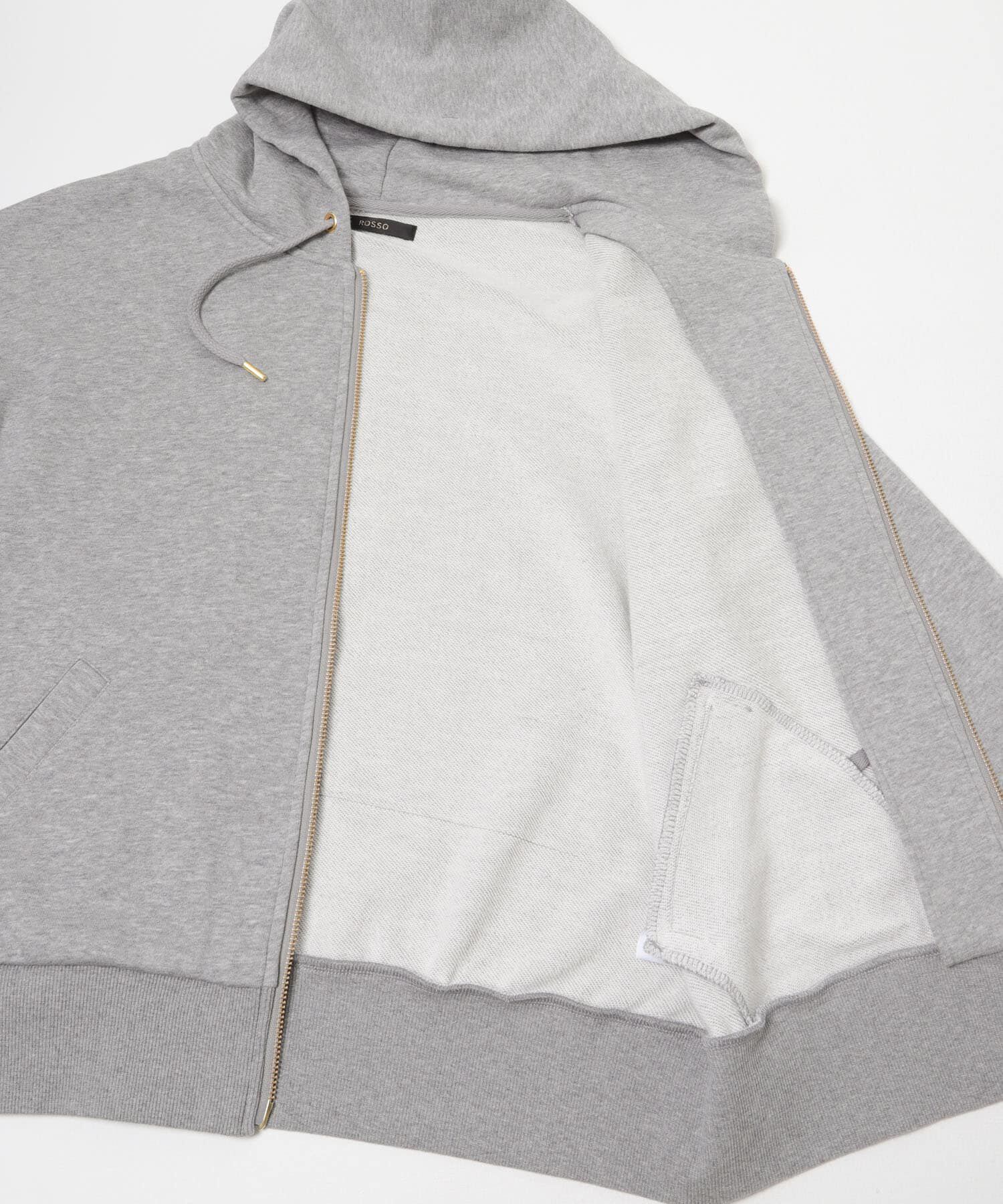 URBAN RESEARCH ROSSO「『WEB限定』『UR TECH』オーバーZIPパーカー」|パーカー|