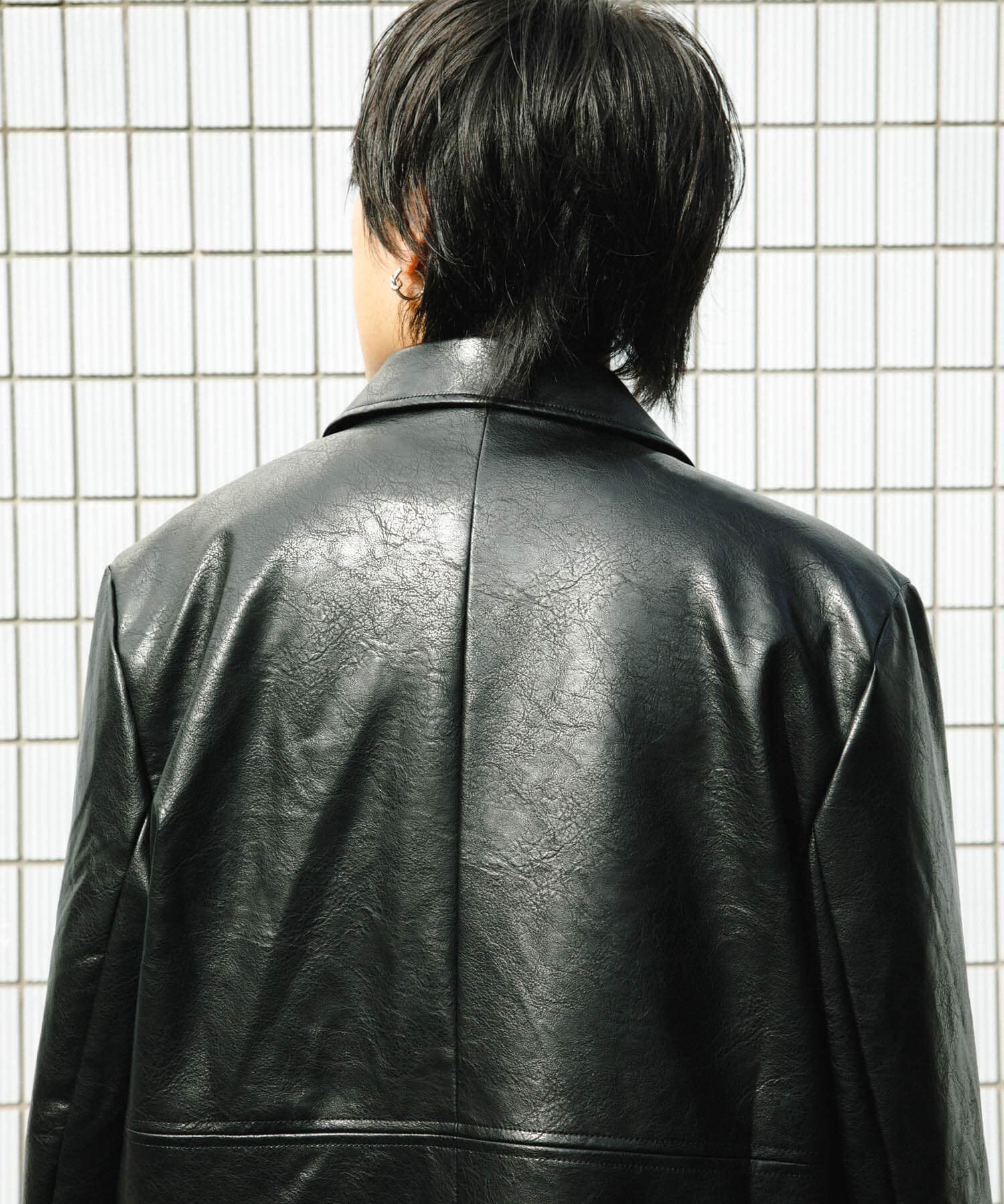 SENSE OF PLACE by URBAN RESEARCH「フェイクレザーミドルジャケット」|その他|