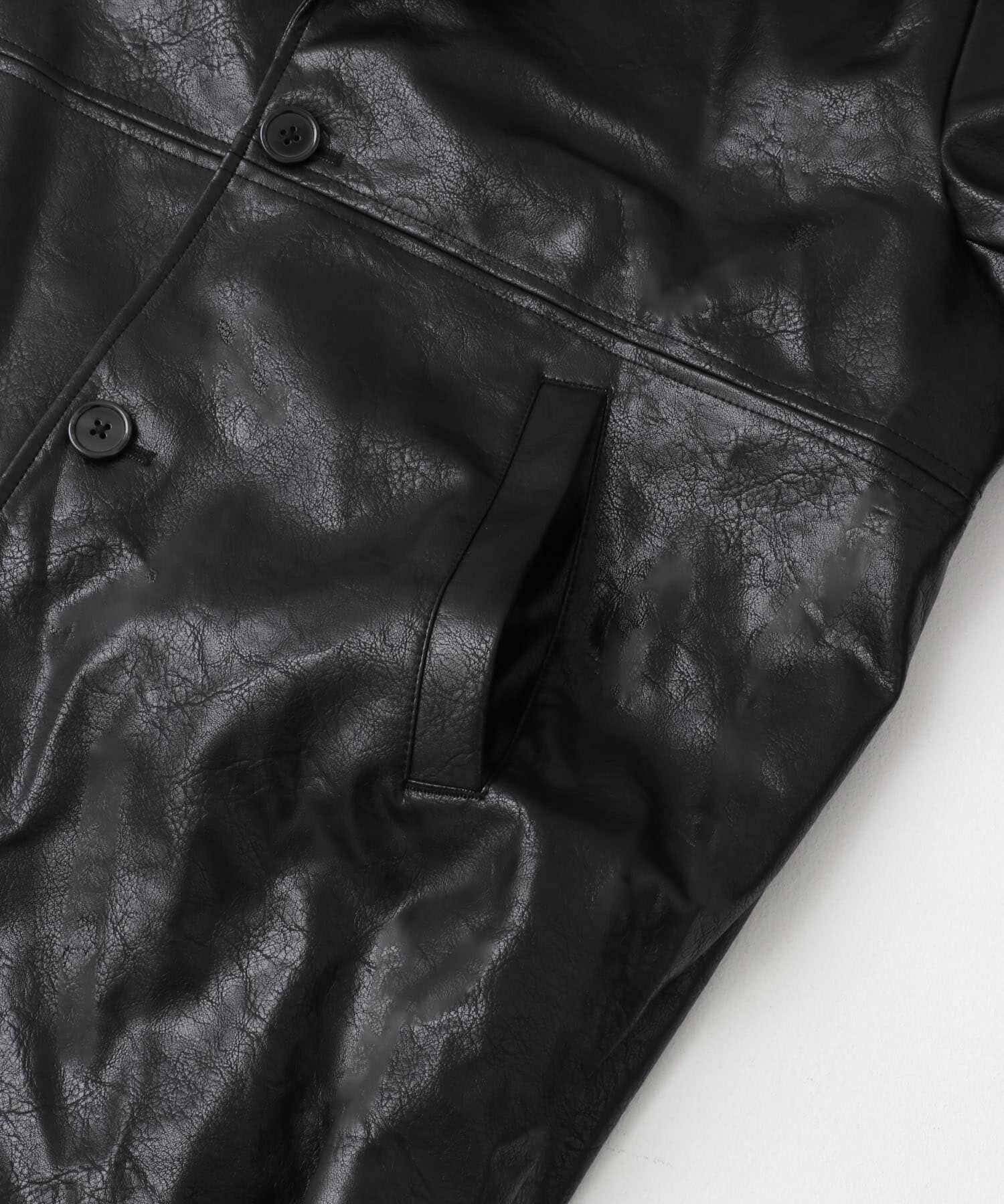 SENSE OF PLACE by URBAN RESEARCH「フェイクレザーミドルジャケット」|その他|