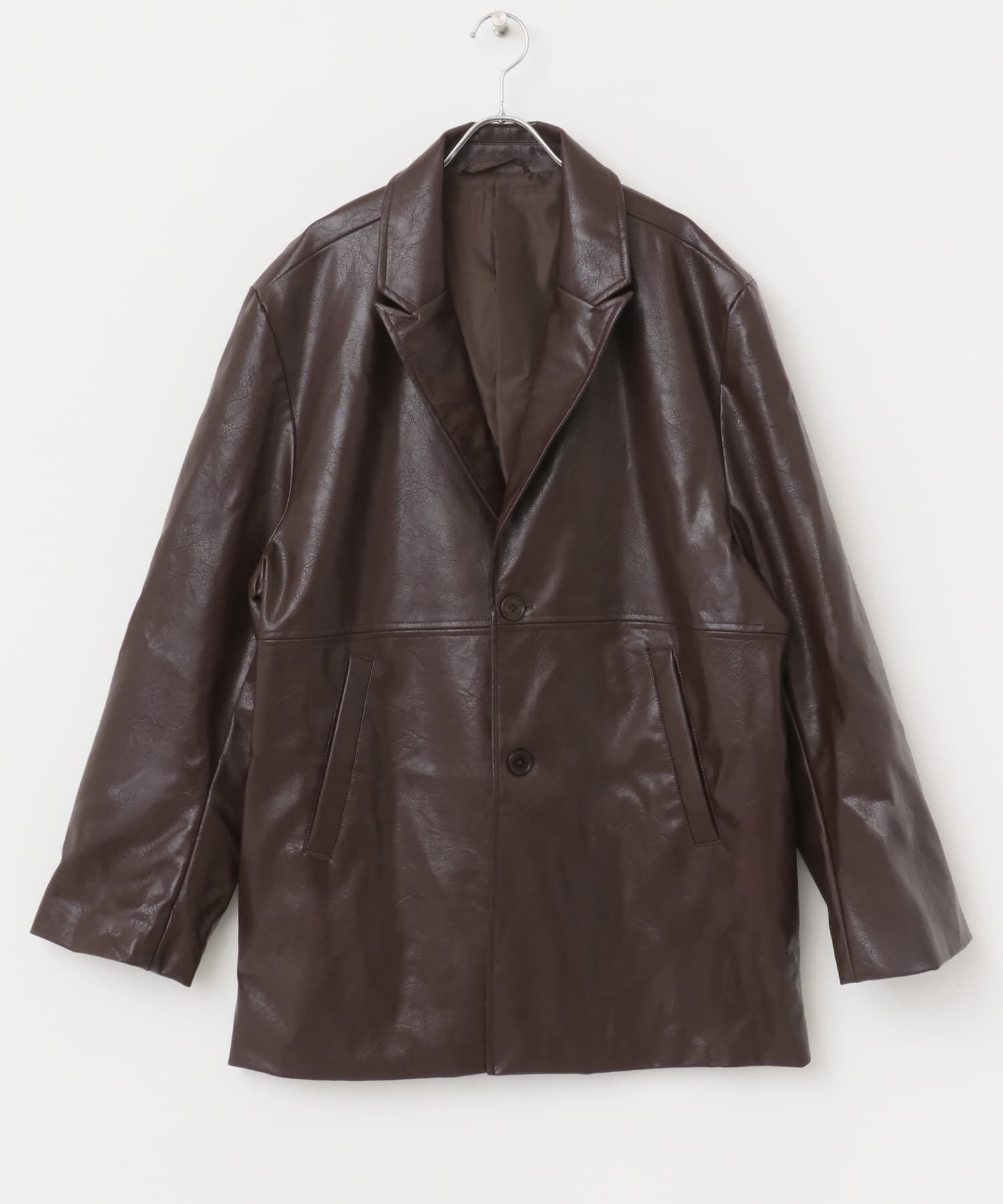 SENSE OF PLACE by URBAN RESEARCH「フェイクレザーミドルジャケット」|その他|