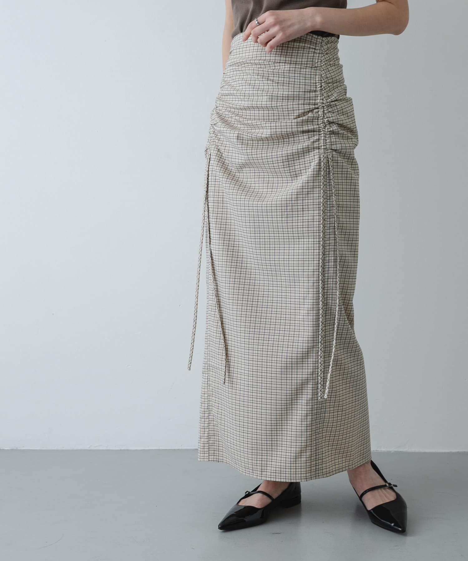 SENSE OF PLACE by URBAN RESEARCH「シャーリングスカート」|スカート|