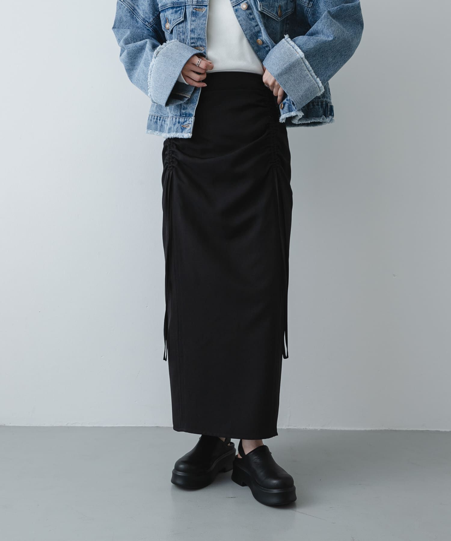 SENSE OF PLACE by URBAN RESEARCH「シャーリングスカート」|スカート|