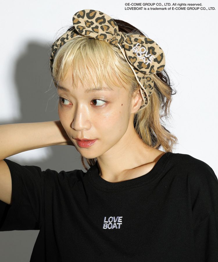 Green Parks「■LOVEBOAT レオパードヘアバンド」|その他|Leopard
