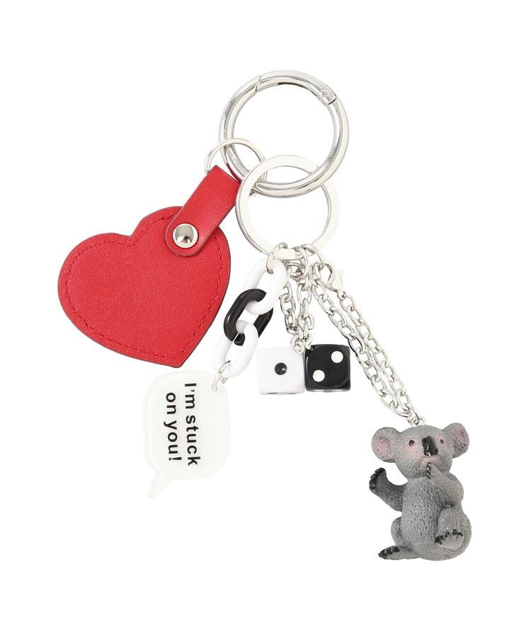 Green Parks「Animal&Heartチャーム」|その他|Red