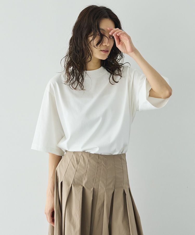 GARAGE OF GOOD CLOTHING「【日本製】relax半袖プルオーバー」|Tシャツ・カットソー|White