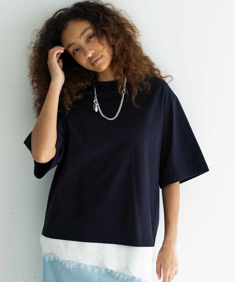 GARAGE OF GOOD CLOTHING「【日本製】relax半袖プルオーバー」|Tシャツ・カットソー|Navy