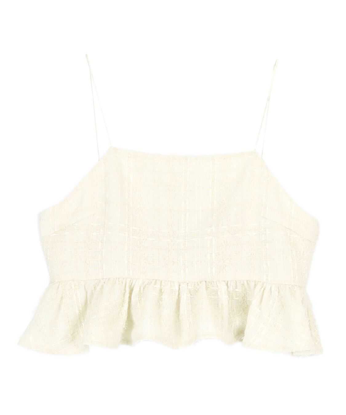 titivate「ラメツイードキャミソールトップス」|キャミソール|